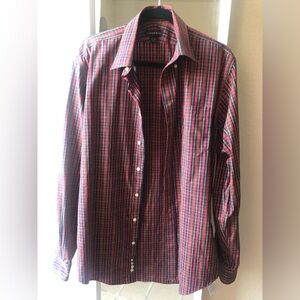 Plaid Shirt long sleeve in L Tall size.